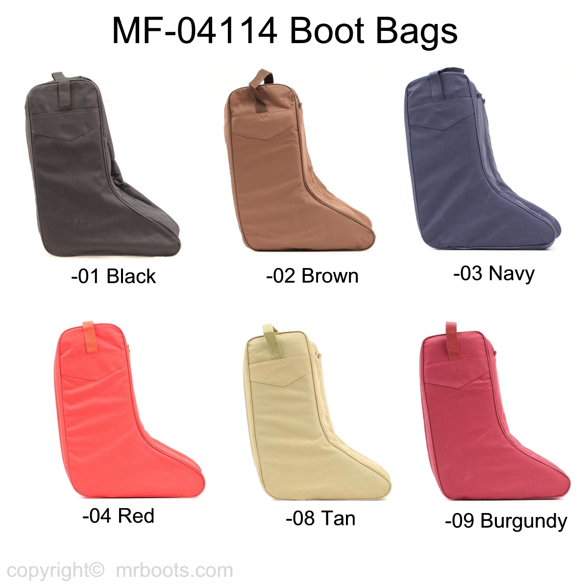 MF-04114 Boot Bag 16" High