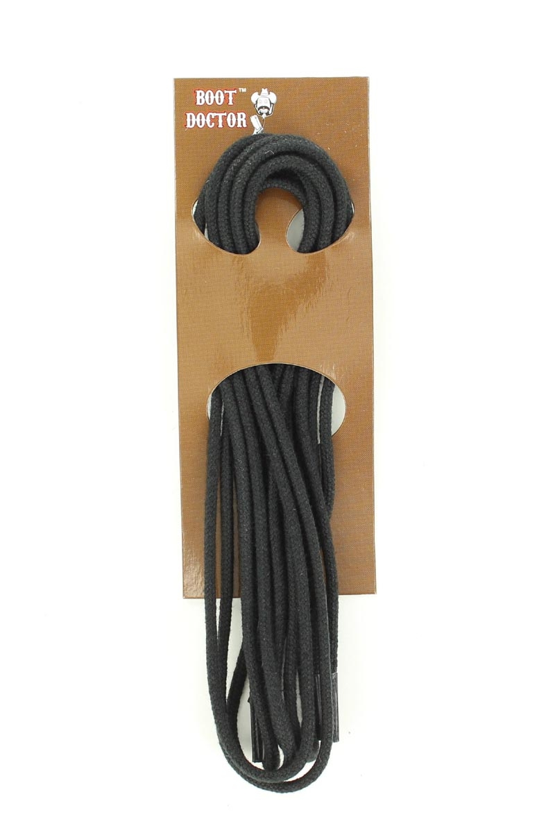 MF-04406-01-45 Boot Doctor Laces Black Waxed Laces 45 inch