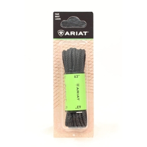 MF-A23006-01 Ariat Waxed Laces Black