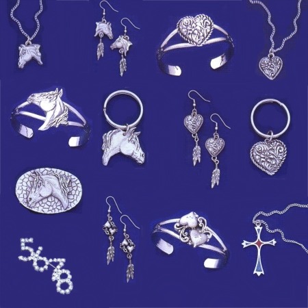 Western Jewelry, Bracelets, Necklaces, Key Chains & More!