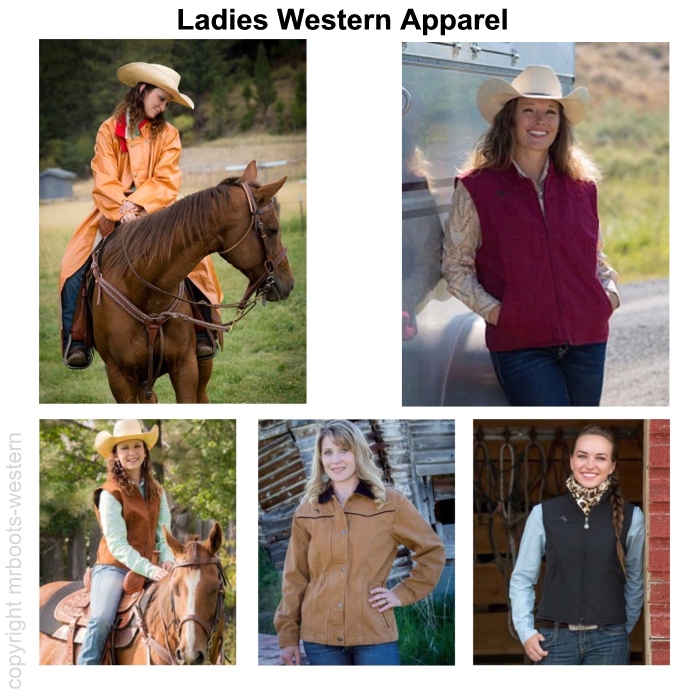 Ladies Western Clothing and Apparel