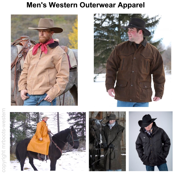 Men's Dusters, Coats and Slickers