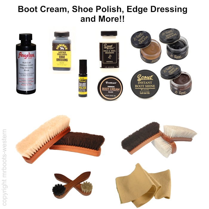 Boot Shoe Polish and Dressings