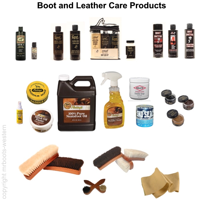 Boot and Leather Care Products