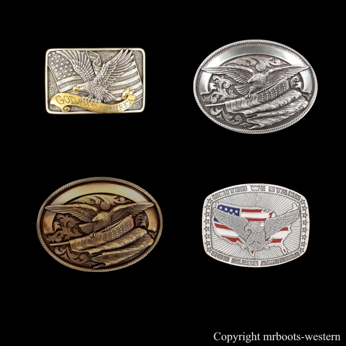 Patriotic and Armed Forces Buckles