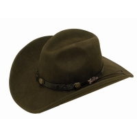 MF-72110-02 Western Hat, "Dakota", Crushable Wool Felt, Brown