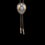 MF-22110 Bolo Tie Oval with Blue Stone