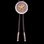 MF-22611 Bolo Tie Circular Shaped with Star