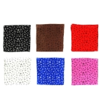 MF-09044 Silk Wild Rag with Brands design 12 Available Colors