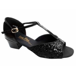 VF-801 Black Sparkle and Black Patent Leather