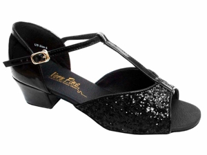 VF-801 Black Sparkle and Black Patent Leather