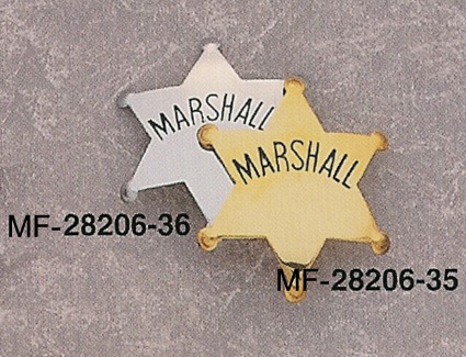 MF-28206 Marshal Badge 6 Point