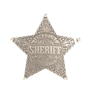 WFA-BW03 Replica Badge Lincoln County Sheriff