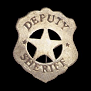 WFA-BW16 Deputy Sheriff Badge