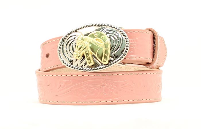 NA-44105-30 Fashion Western Pink Belt with Buckle
