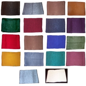 WT-WR-350 Silk Jacquard Wild Rag 18 Available Colors