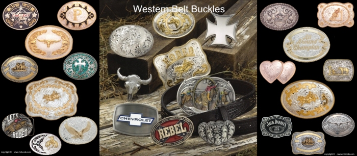 Western Belt Buckles